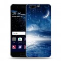 Дизайнерский пластиковый чехол для Huawei P10 Небо