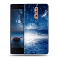 Дизайнерский пластиковый чехол для Nokia 8 Небо