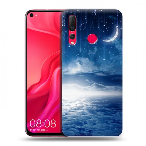 Дизайнерский пластиковый чехол для Huawei Nova 4 Небо