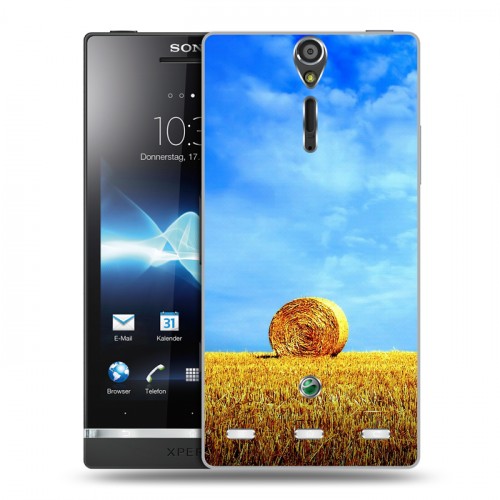 Дизайнерский пластиковый чехол для Sony Xperia S Небо