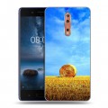 Дизайнерский пластиковый чехол для Nokia 8 Небо