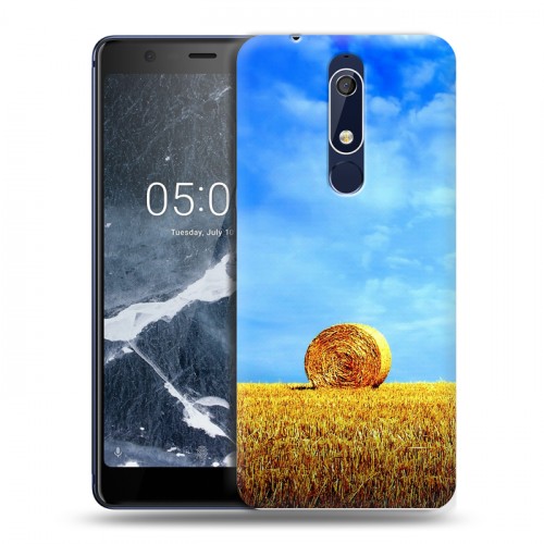 Дизайнерский пластиковый чехол для Nokia 5.1 Небо