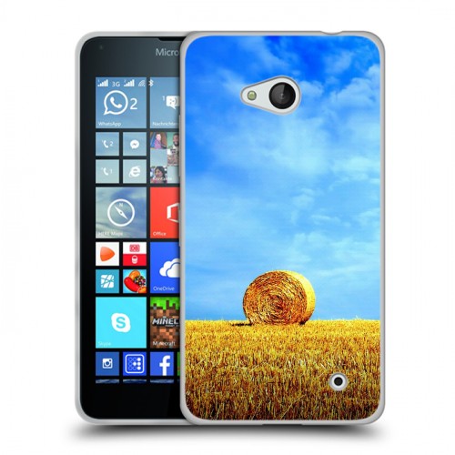 Дизайнерский пластиковый чехол для Microsoft Lumia 640 Небо