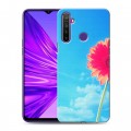 Дизайнерский силиконовый чехол для Realme 5 Небо