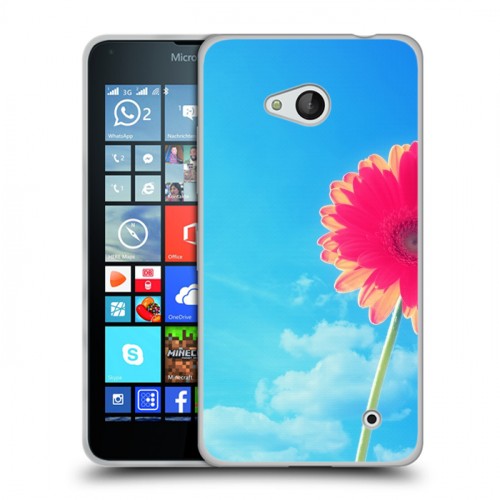 Дизайнерский пластиковый чехол для Microsoft Lumia 640 Небо