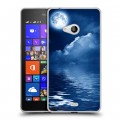 Дизайнерский пластиковый чехол для Microsoft Lumia 540 Небо