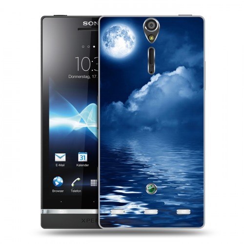 Дизайнерский пластиковый чехол для Sony Xperia S Небо