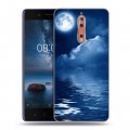 Дизайнерский пластиковый чехол для Nokia 8 Небо