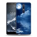 Дизайнерский пластиковый чехол для Nokia 5.1 Небо