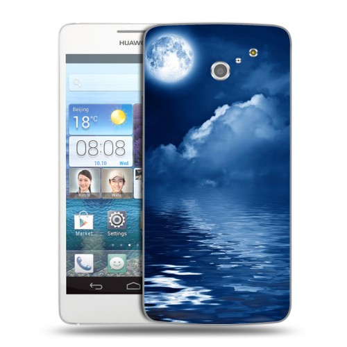 Дизайнерский пластиковый чехол для Huawei Ascend D2 Небо