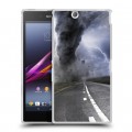 Дизайнерский пластиковый чехол для Sony Xperia Z Ultra  Стихии