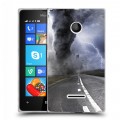 Дизайнерский пластиковый чехол для Microsoft Lumia 435 Стихии