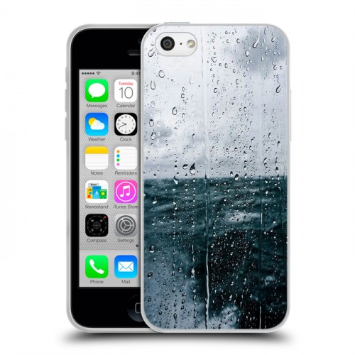 Дизайнерский пластиковый чехол для Iphone 5c Стихии