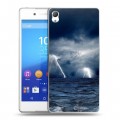 Дизайнерский пластиковый чехол для Sony Xperia Z3+ Стихии