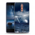 Дизайнерский пластиковый чехол для Nokia 8 Стихии