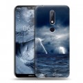 Дизайнерский силиконовый чехол для Nokia 6.1 Plus Стихии