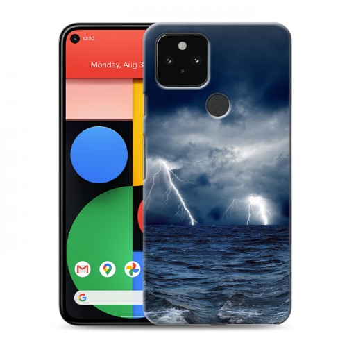 Дизайнерский пластиковый чехол для Google Pixel 5 Стихии