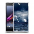 Дизайнерский пластиковый чехол для Sony Xperia Z Ultra  Стихии