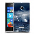 Дизайнерский пластиковый чехол для Microsoft Lumia 435 Стихии
