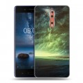 Дизайнерский пластиковый чехол для Nokia 8 Стихии