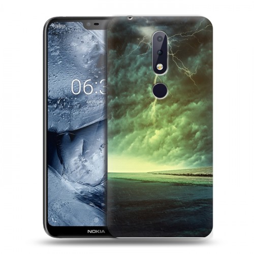 Дизайнерский силиконовый чехол для Nokia 6.1 Plus Стихии