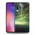 Дизайнерский силиконовый с усиленными углами чехол для Xiaomi Mi9 Стихии