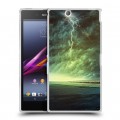 Дизайнерский пластиковый чехол для Sony Xperia Z Ultra  Стихии