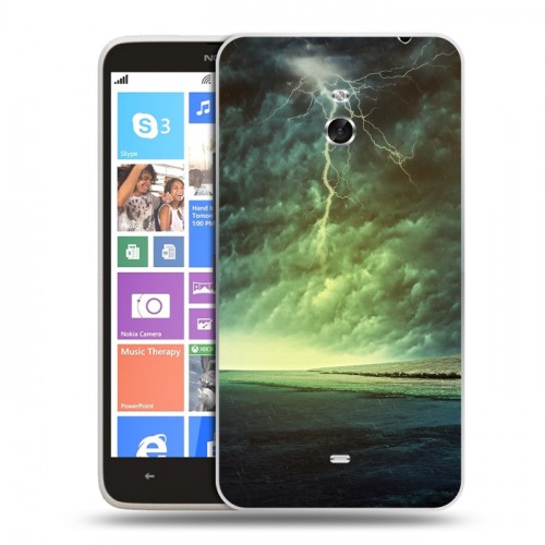 Дизайнерский пластиковый чехол для Nokia Lumia 1320 Стихии