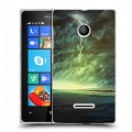 Дизайнерский пластиковый чехол для Microsoft Lumia 435 Стихии