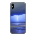 Дизайнерский силиконовый чехол для Iphone x10 Стихии