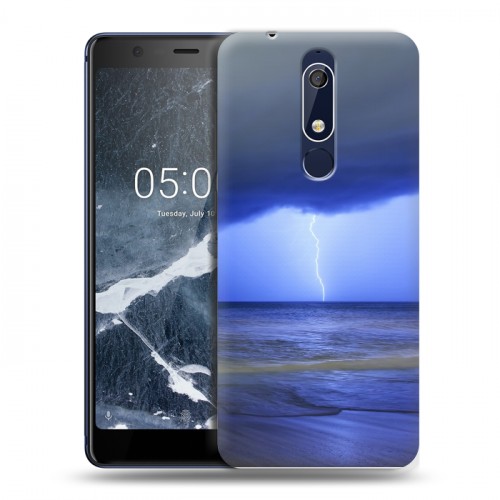 Дизайнерский пластиковый чехол для Nokia 5.1 Стихии