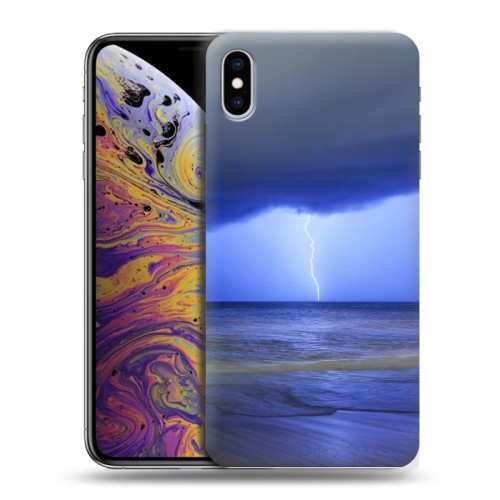 Дизайнерский силиконовый чехол для Iphone Xs Max Стихии