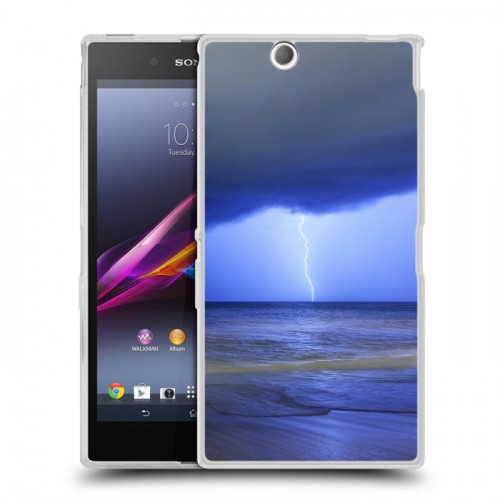 Дизайнерский пластиковый чехол для Sony Xperia Z Ultra  Стихии