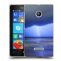 Дизайнерский пластиковый чехол для Microsoft Lumia 435 Стихии