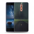 Дизайнерский пластиковый чехол для Nokia 8 Стихии