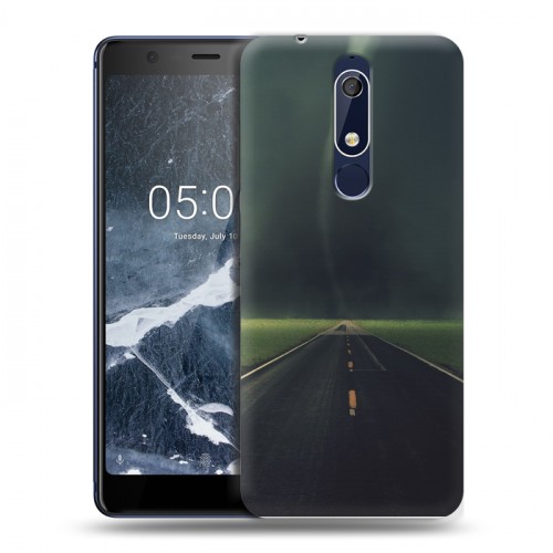 Дизайнерский пластиковый чехол для Nokia 5.1 Стихии