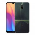 Дизайнерский силиконовый с усиленными углами чехол для Xiaomi RedMi 8A Стихии