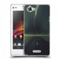 Дизайнерский пластиковый чехол для Sony Xperia L Стихии