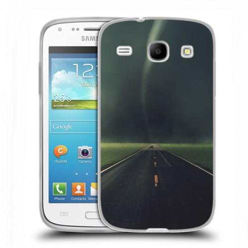 Дизайнерский силиконовый чехол для Samsung Galaxy Core Стихии