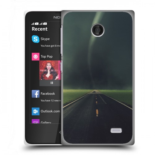 Дизайнерский пластиковый чехол для Nokia X Стихии