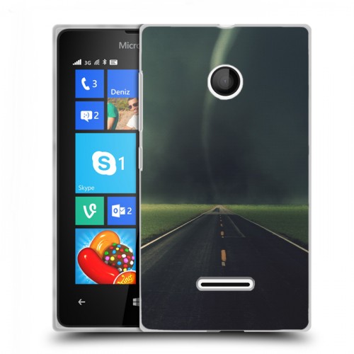 Дизайнерский пластиковый чехол для Microsoft Lumia 435 Стихии