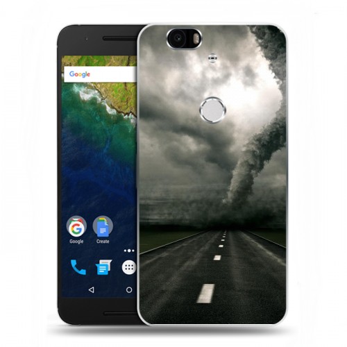 Дизайнерский силиконовый чехол для Google Huawei Nexus 6P Стихии