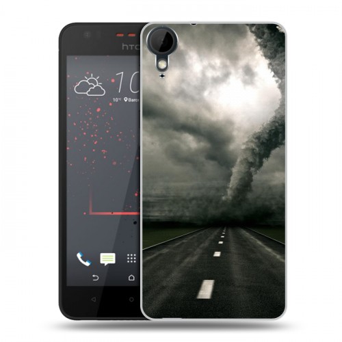 Дизайнерский пластиковый чехол для HTC Desire 825 Стихии
