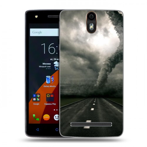 Дизайнерский силиконовый чехол для Wileyfox Storm Стихии