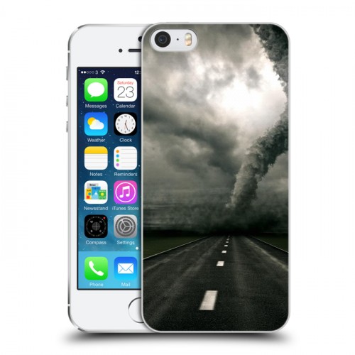 Дизайнерский пластиковый чехол для Iphone 5s Стихии
