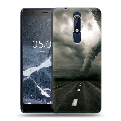 Дизайнерский пластиковый чехол для Nokia 5.1 Стихии