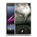 Дизайнерский пластиковый чехол для Sony Xperia Z Ultra  Стихии