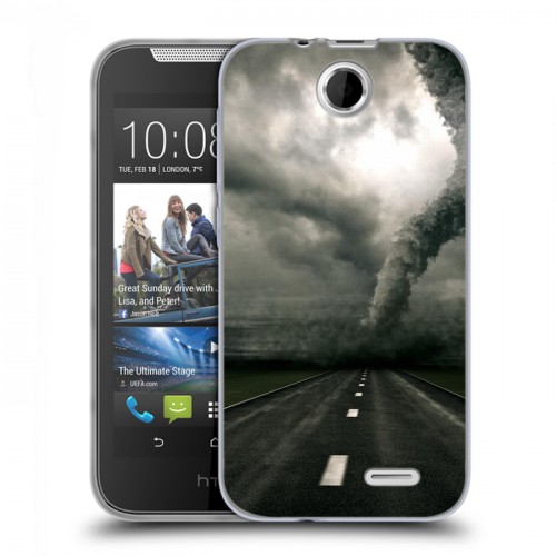 Дизайнерский силиконовый чехол для HTC Desire 310 Стихии