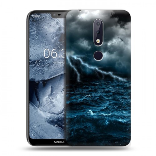 Дизайнерский силиконовый чехол для Nokia 6.1 Plus Стихии