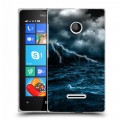 Дизайнерский пластиковый чехол для Microsoft Lumia 435 Стихии